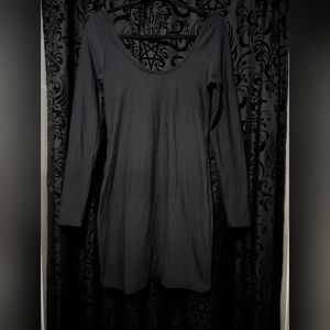 Long Sleeve Bodycon Sample Cut Tag Blackmilk Vintage